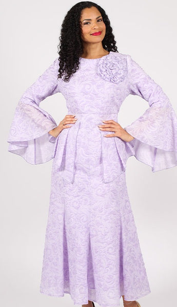 Diana Linen Skirt Set 8214-Gray/Navy main image 0