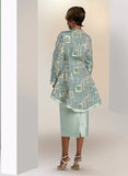 Donna Vinci 5839 brocade skirt suit