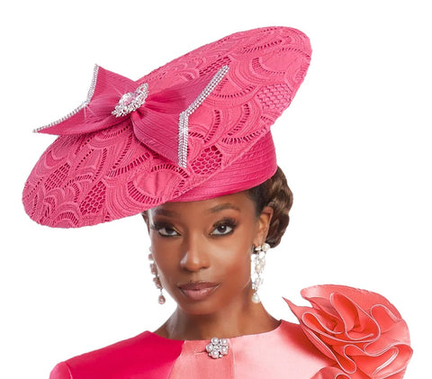 Donna Vinci H12053 pink hat