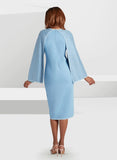 Donna Vinci 13402 sky blue dress
