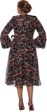 Dorinda Clark 5081 print dress