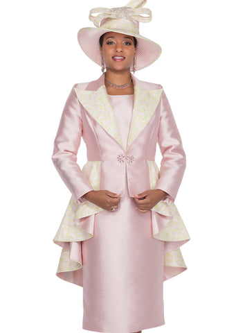 Elite Champagne 6013 pink jacket dress