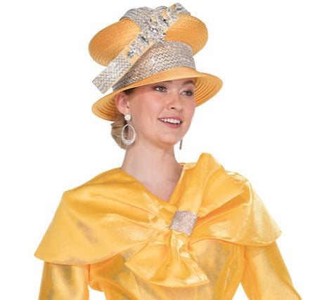 Elite Champagne h6067 yellow hat