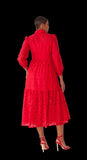 For Her NYC 82317 red maxi dress