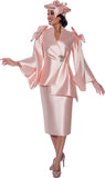 GMI 9992 Baby Pink Skirt suit