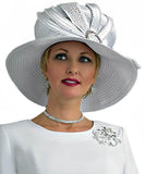 Lily and Taylor H110 white hat