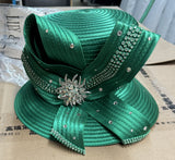 Lily & Taylor H113 emerald green hat