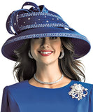 Lily & Taylor H116 royal blue hat