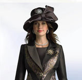 Lily & Taylor H197 brown hat