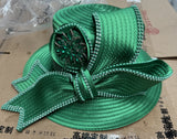 Lily & Taylor H197 Emerald Green hat