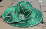 Lily & Taylor H113 emerald green hat