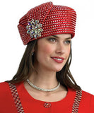 Lily & Taylor H319 red hat