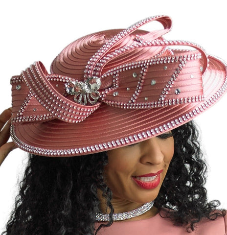 Lily & Taylor H396 coral hat