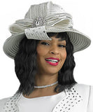 Lily & Taylor H464 ivory hat