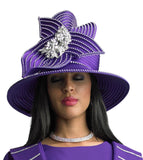 Lily & Taylor H921 purple hat