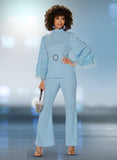 Love the Queen 17533 light blue Pant
