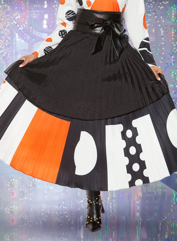 Love the Queen 17500 black maxi Skirt