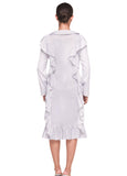 Serafina 6437 white dress