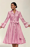 Serafina 6441 baby pink dress