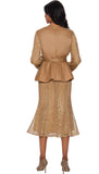 Stellar Looks 1852 mesh skirt suit