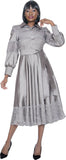 Terramina 7081 Silver Maxi Dress