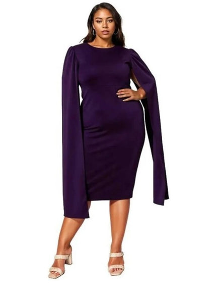 Cape Dress 3X / Black Cape Dress 3X / Black