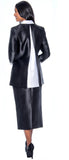 GMI 9142 back of clergy skirt suit