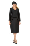 Giovanna G1167 black skirt suit