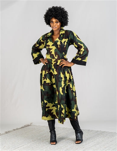 ladies camouflage dress GORGLITTER Women's Camo Camouflage Dress with Pocket Short Sleeve Round Neck Tunic Dresses Camouflage Sundress Green Small at Amazon Women's Clothing store