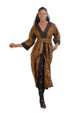 African Print Duster