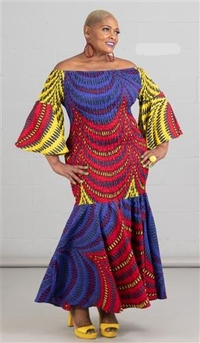 African Print Smock Dress – Diva's Den Fashion, LLC