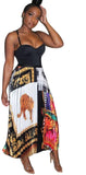 Pleated Leopard Skirt Set