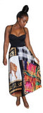 Pleated Leopard Skirt Set