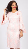 Diana 8632 pink dress