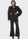 Donna Vinci 12242 black pant suit