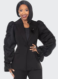 Donna Vinci 12242 black pant suit