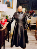 Diana 8601 black women's clergy robe