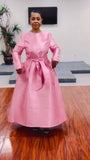 Flare Puff Sleeve Dress