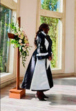 Diana 8147 black women's clergy robe