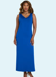 Donna Vinci 5868 royal blue dress