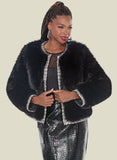 Donna Vinci 5871 black jacket