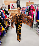 Tiger Scarf Pant Set