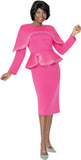 Terramina 7337 pink scuba dress