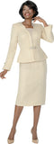 Terramina 7344 gold skirt suit
