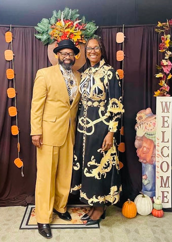 Terramina 7923 black print maxi dress