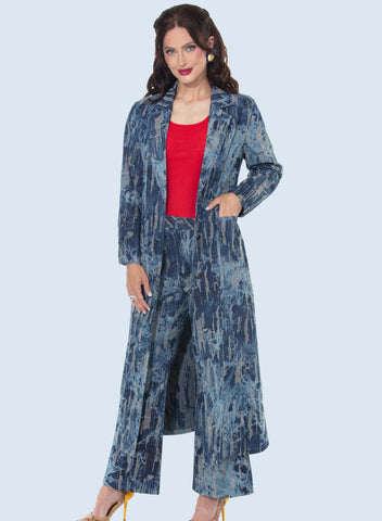 DV Jeans 8507 denim duster jacket