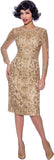 Terramina 8726 gold dress