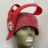 Lily & Taylor H951 red hat