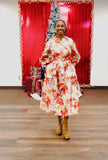 Brocade Maxi Dress