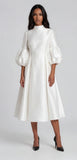 Chancele 9871 white dress